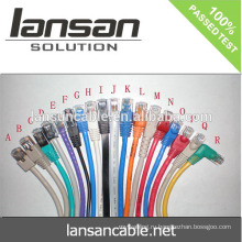 LANSAN высококачественный 24awg bare coper cat5e rj45 соединительный кабель